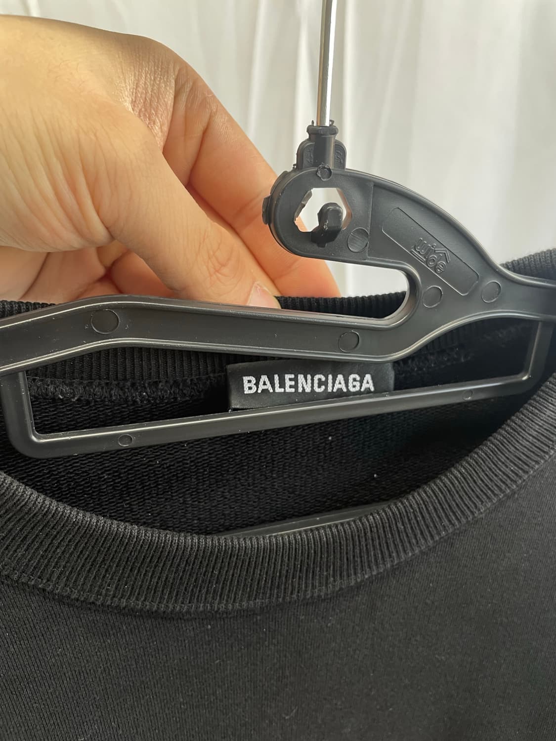 발렌시아가 마스터카드 로고 맨투맨 [M] 상품이미지4