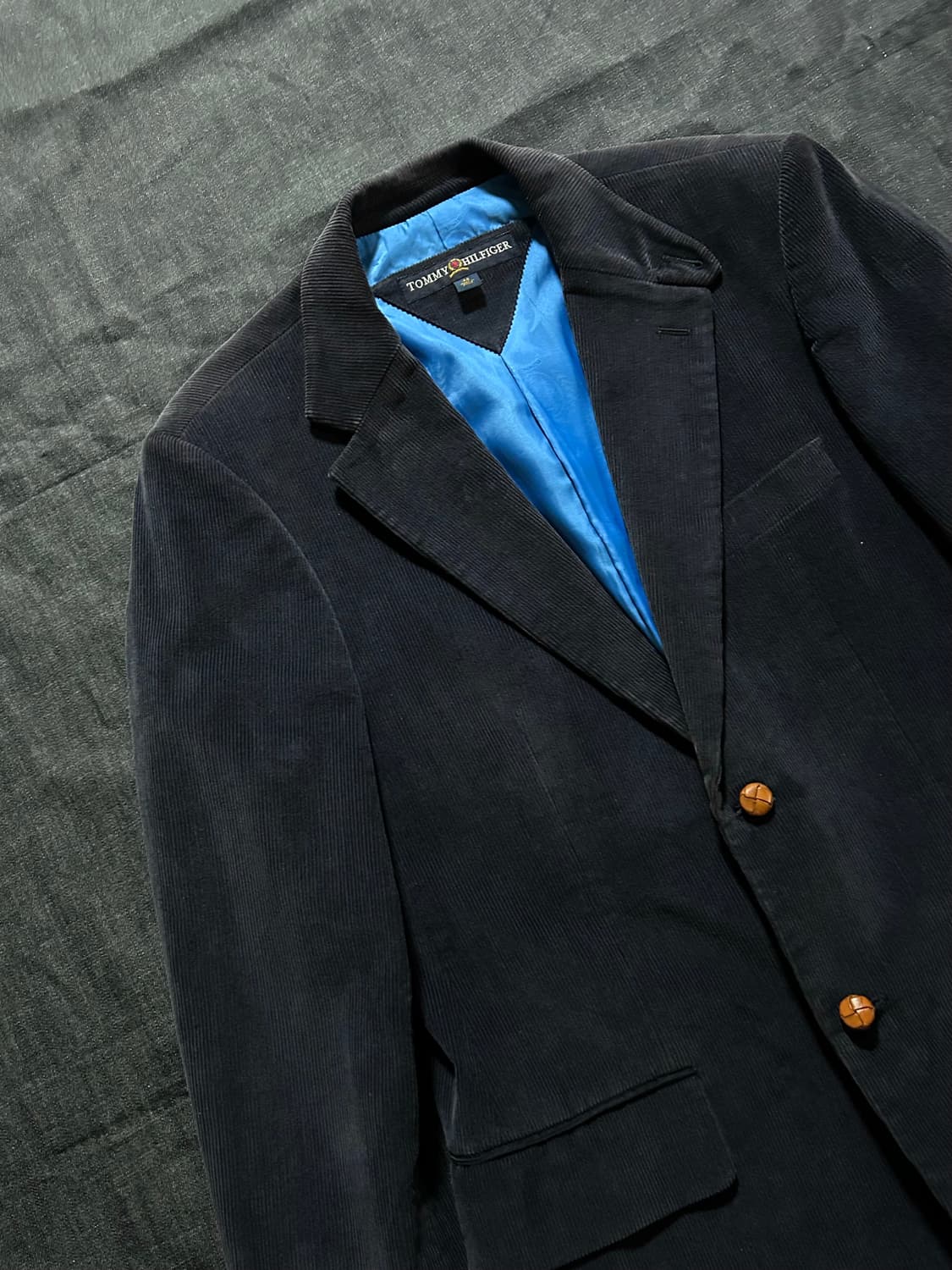 00s 타미힐피거 코듀로이 테일러드 블레이저 상품이미지2