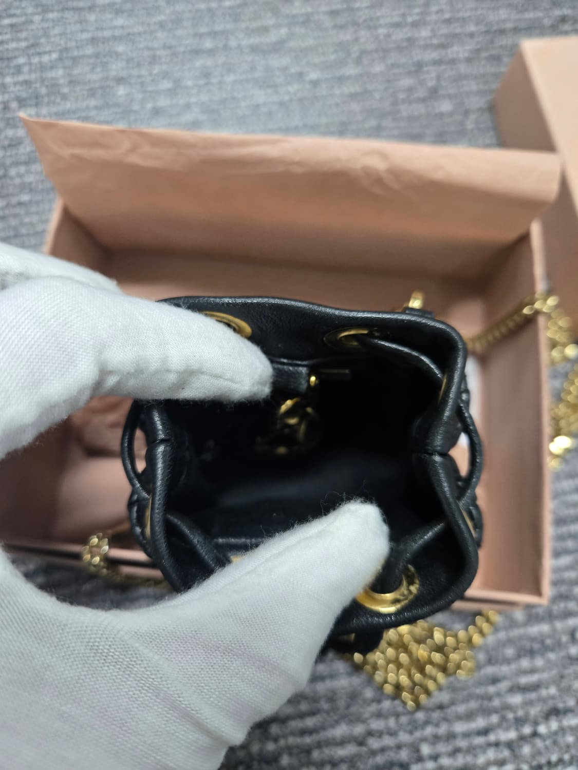 [특가][정품] 미우미우 버킷백 미니 상품이미지5