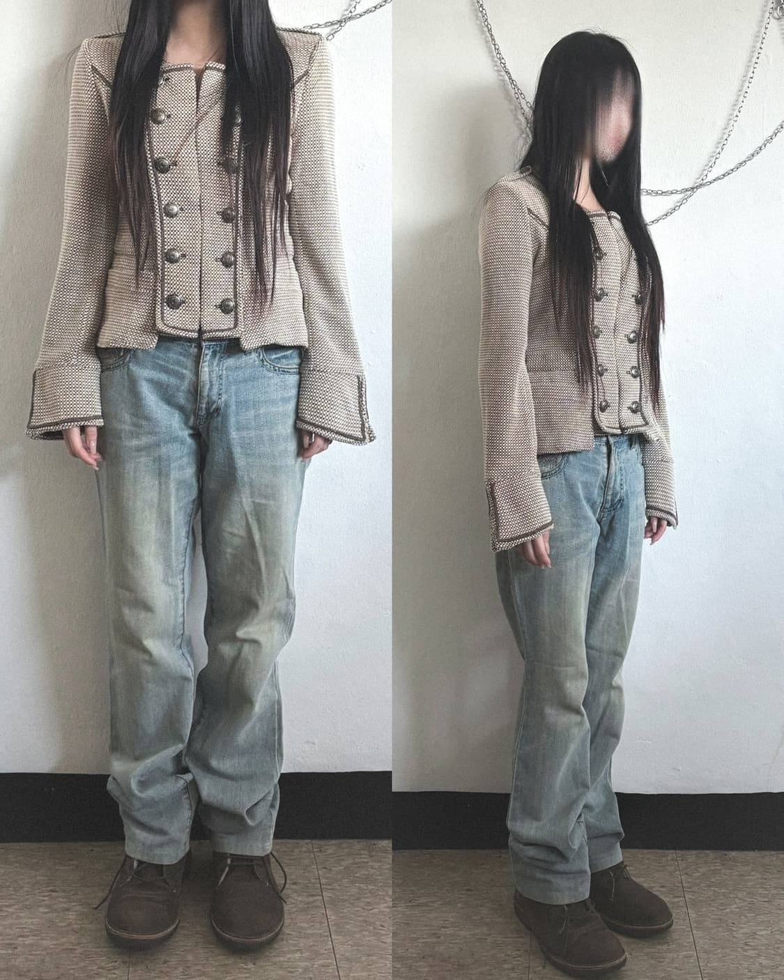 rozen kavalier ozz on 나폴레옹 트위드 자켓 상품이미지2