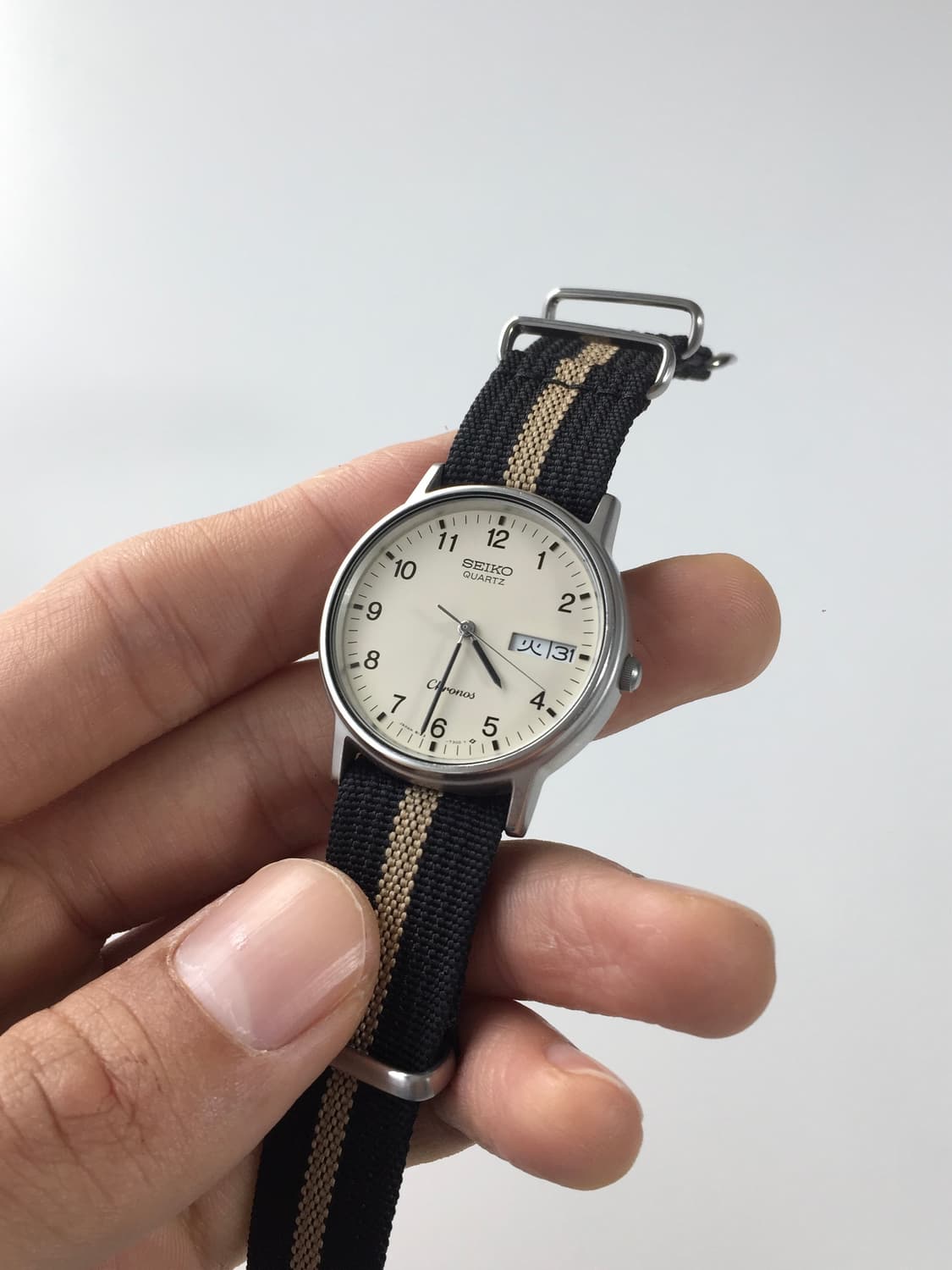 80s seiko chronos field  watch quartz 상품이미지5