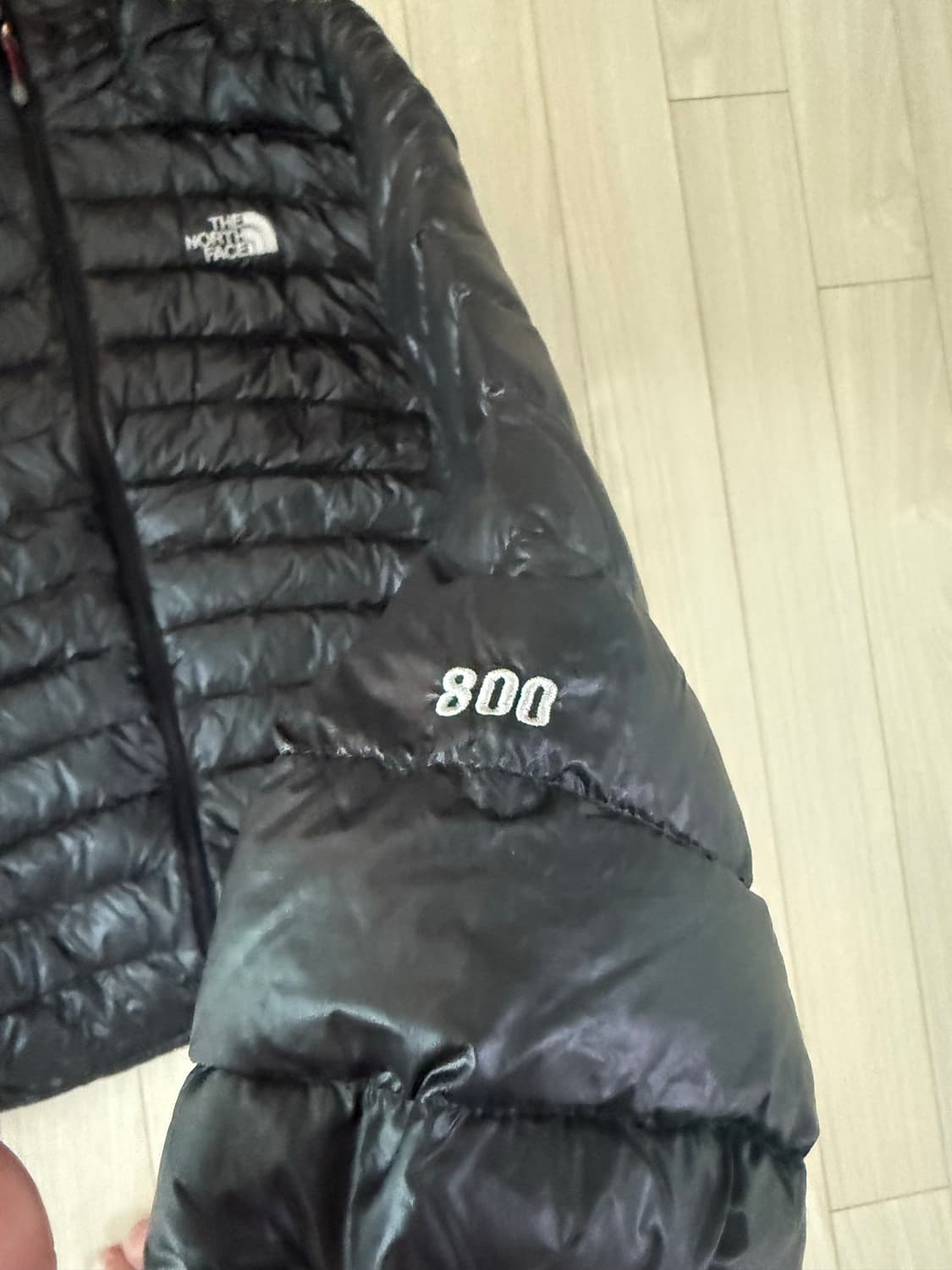 노스페이스 경량패딩 블랙 XL 상품이미지2