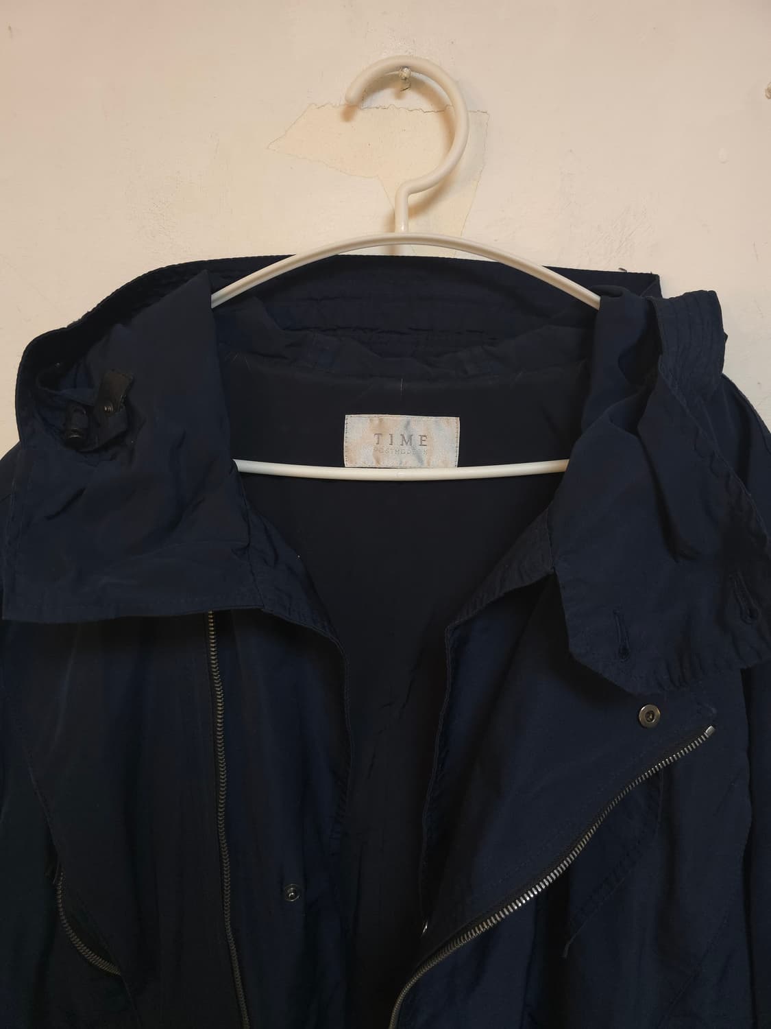 타임 남성 네이비 후드 야상 점퍼 (간절기)100(105~110)
 상품이미지5