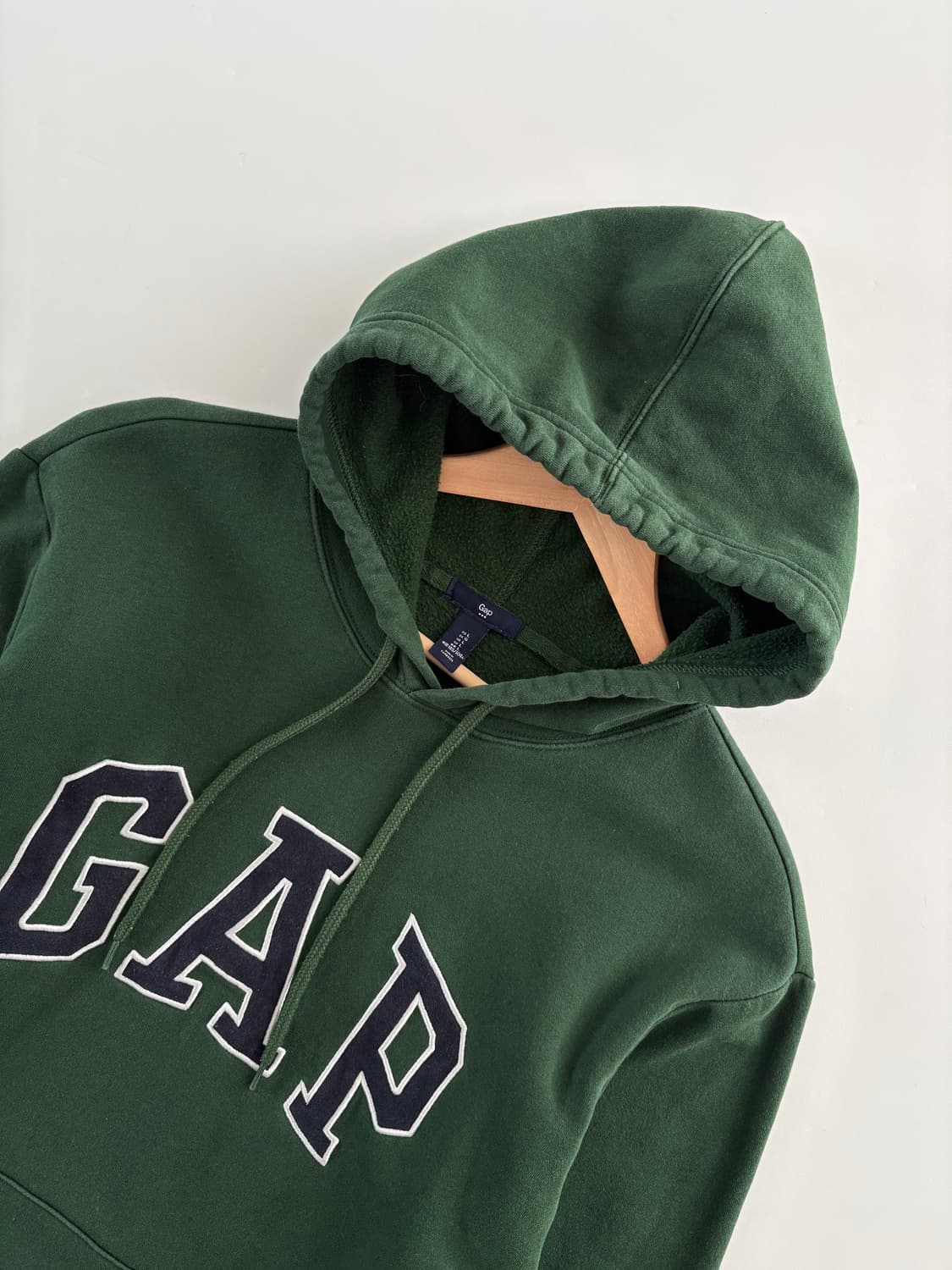 Gap 갭 그린컬러 자수로고 후드티 상품이미지5