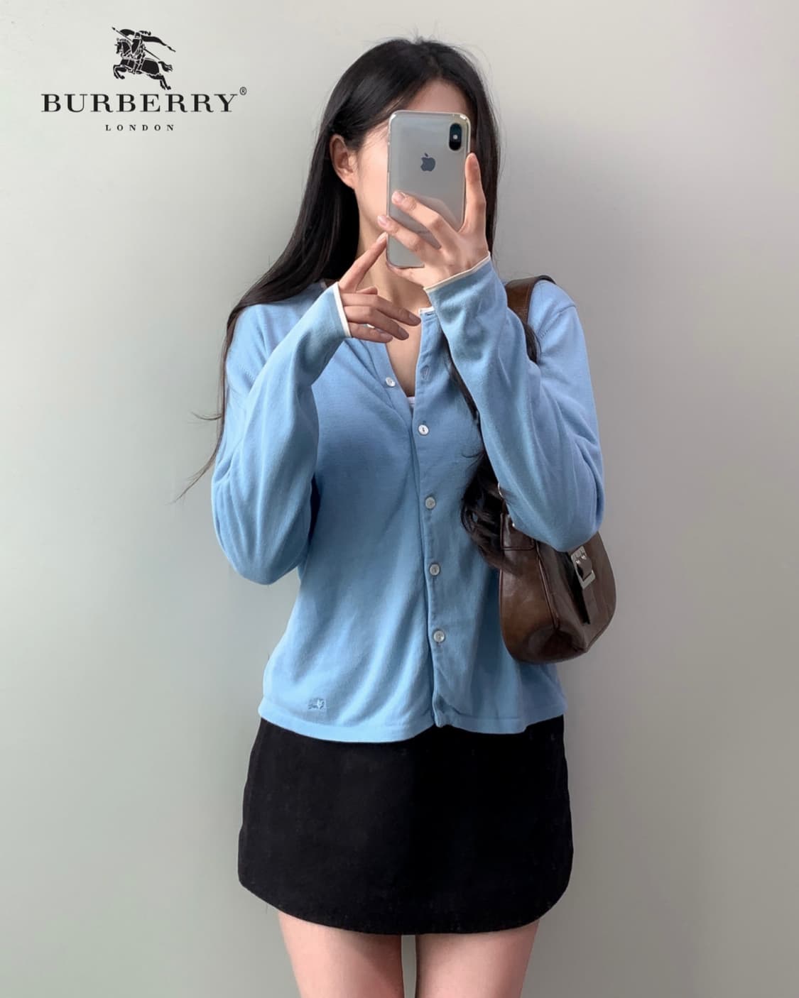 버버리 가디건 상품이미지2