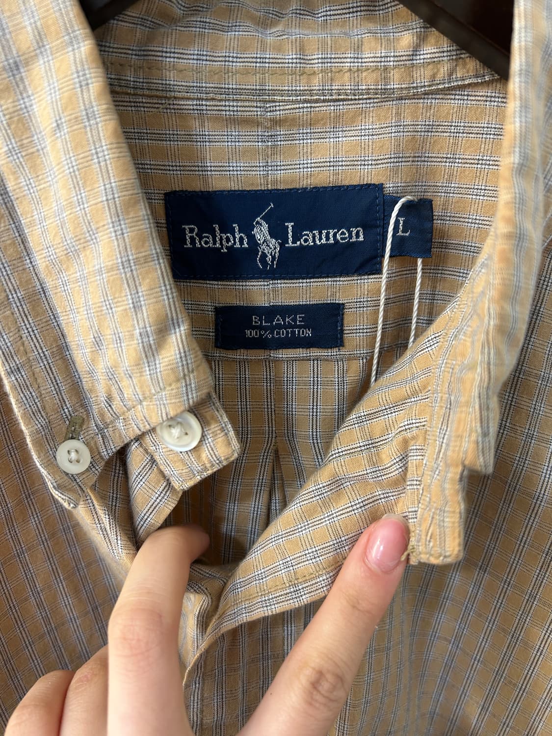 폴로 랄프로렌 스트라이프 반팔 셔츠 상품이미지4