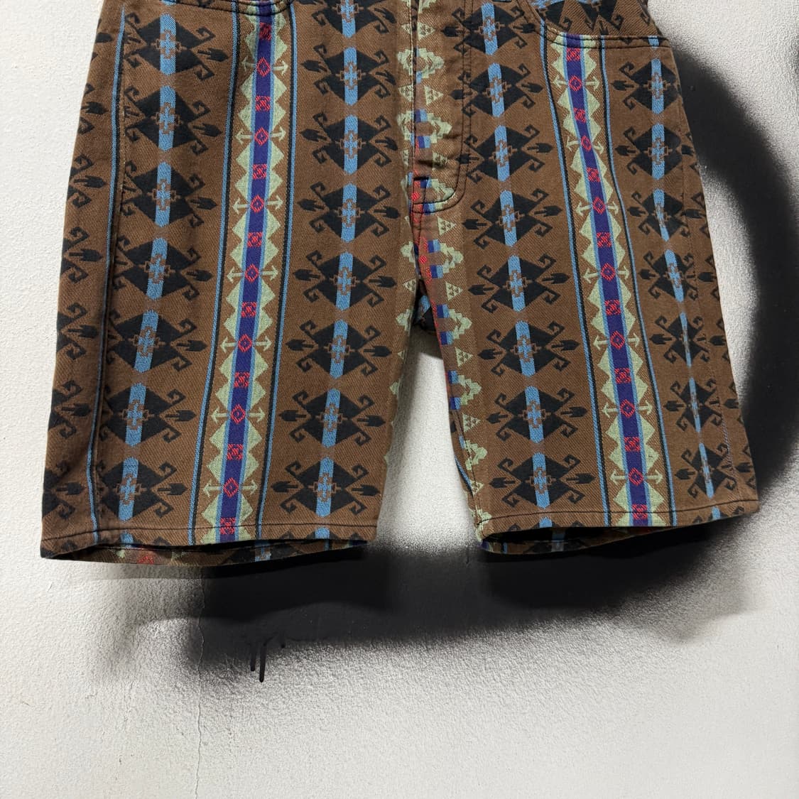 토요엔터프라이즈 슈가케인 에스닉 나바호 풀 패턴 쇼츠 팬츠 상품이미지4