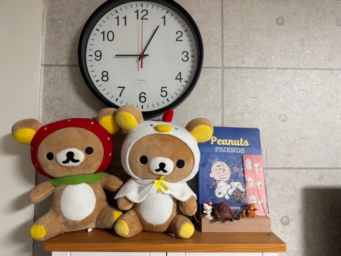 빈티지 고전 리락쿠마 딸기 코스튬 시팅인형 소장품 상품이미지2