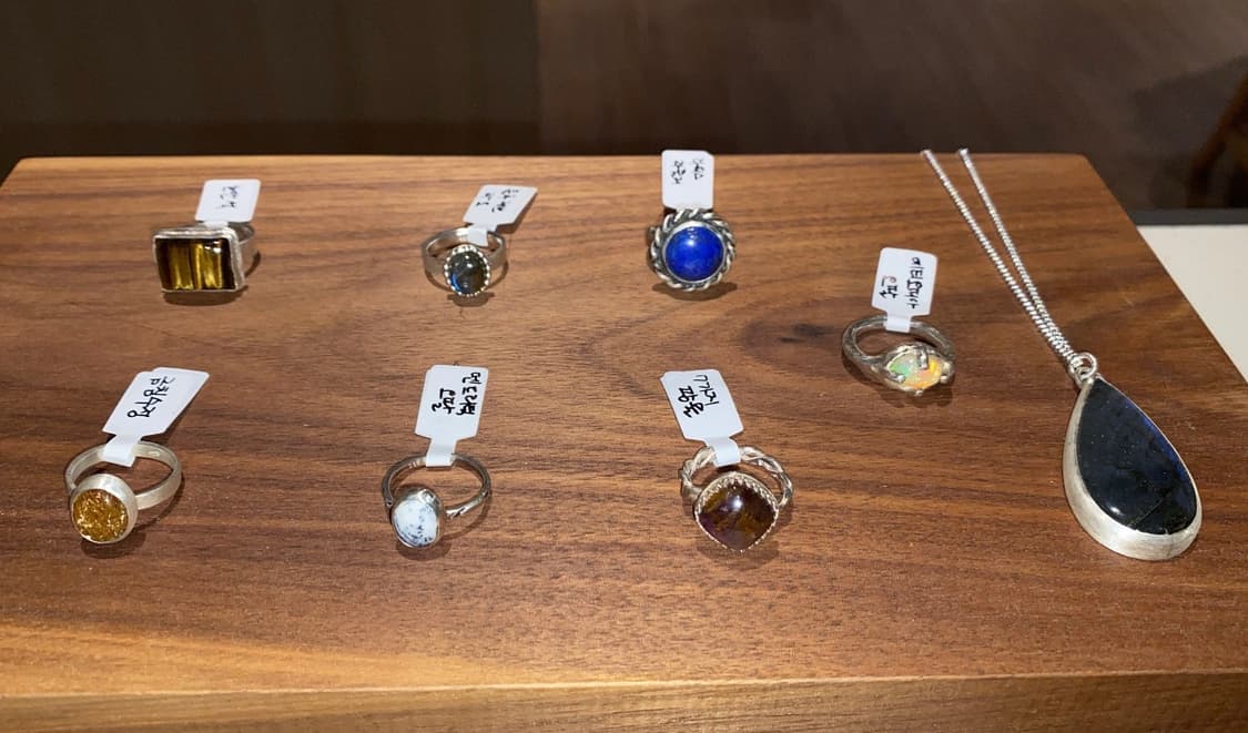 Stone ring / 스톤 반지 (황침수정) 상품이미지4