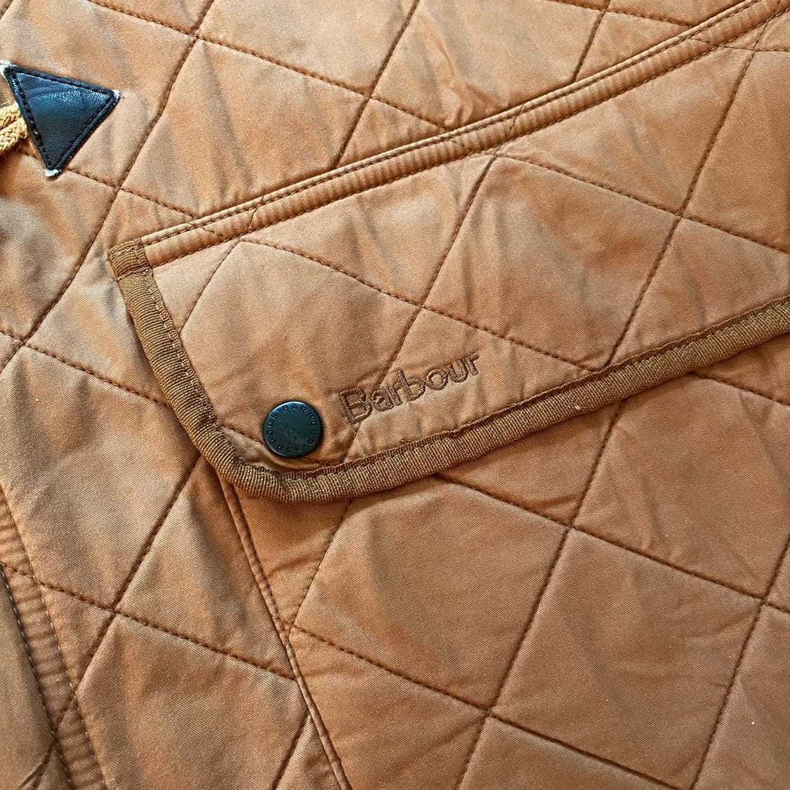바버 Duracotton Duffle 자켓 미디움 상품이미지7