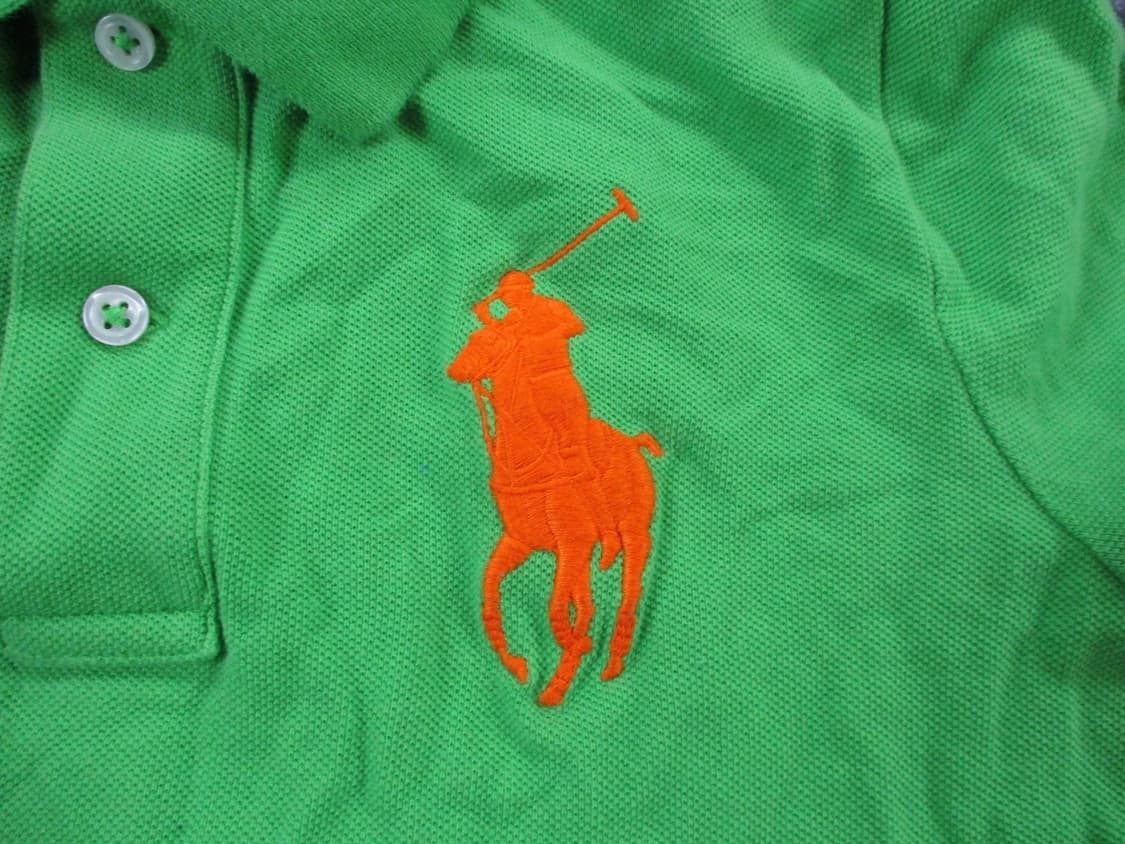 폴로 랄프로렌 빅포니 프랑스 커스텀 핏 폴로 셔츠 그린 상품이미지2