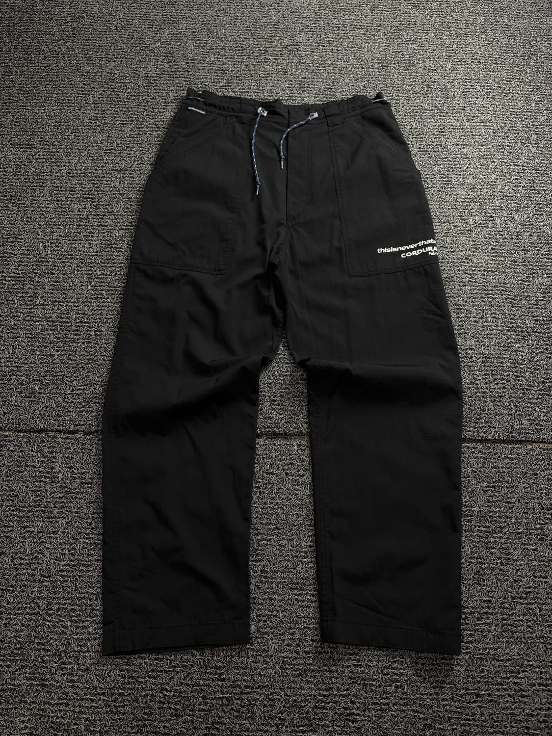 디스이즈네버댓 코듀라 페브릭 스펠로고 와이드 팬츠 1741 상품이미지2