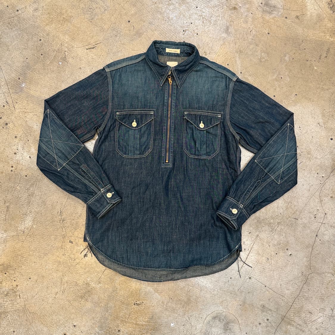 sanca 산카 인디고 풀오버 상품이미지1