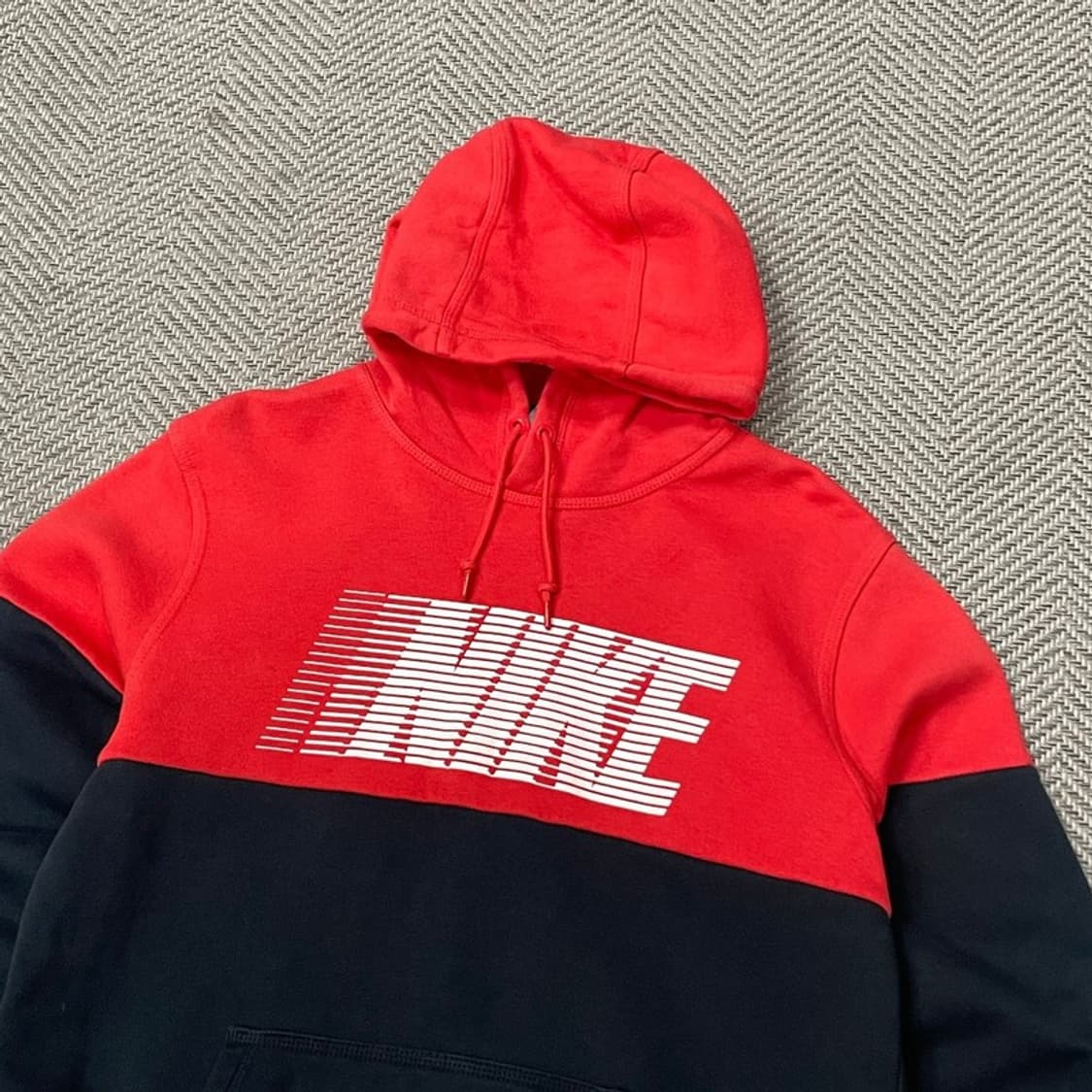 나이키 배색 후드티 v0067 상품이미지3