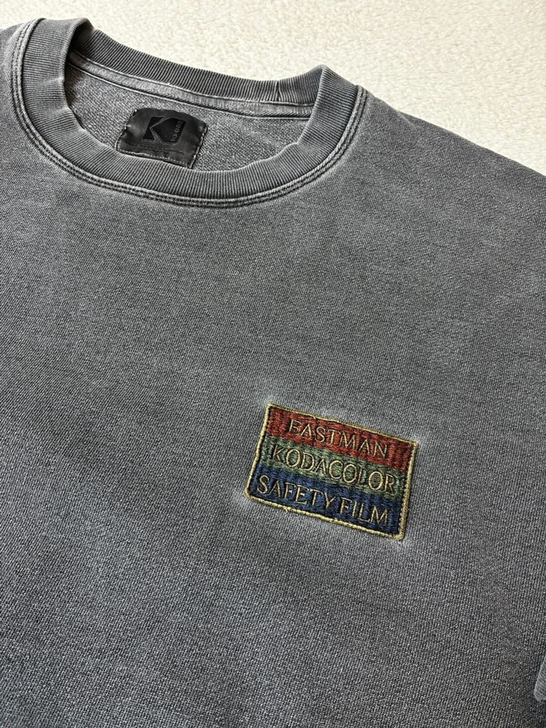 코닥 KODAK 코다컬러 피그먼트다잉 맨투맨 PN7920 상품이미지6