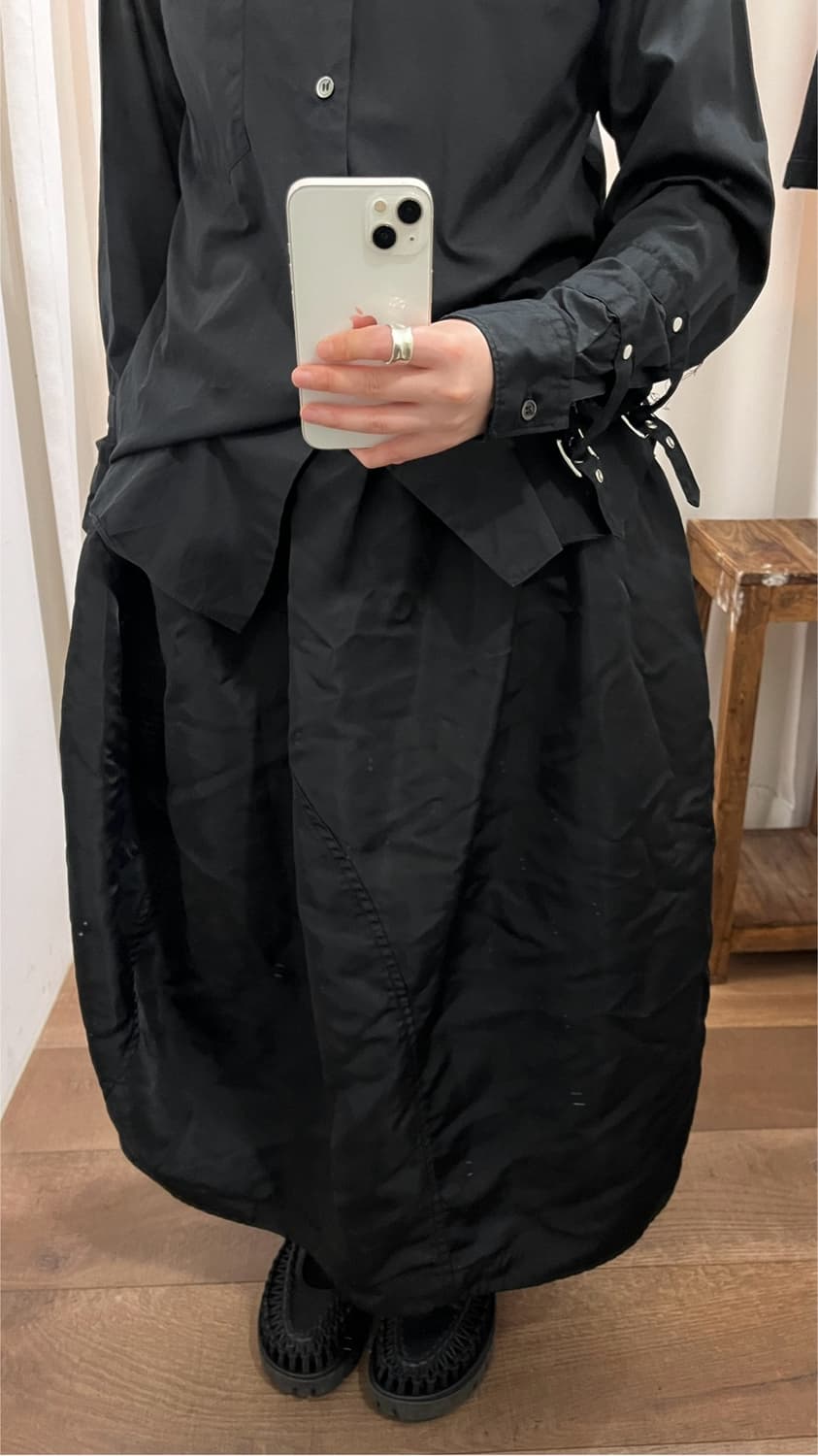 Cutting Line Balloon Skirt  상품이미지3