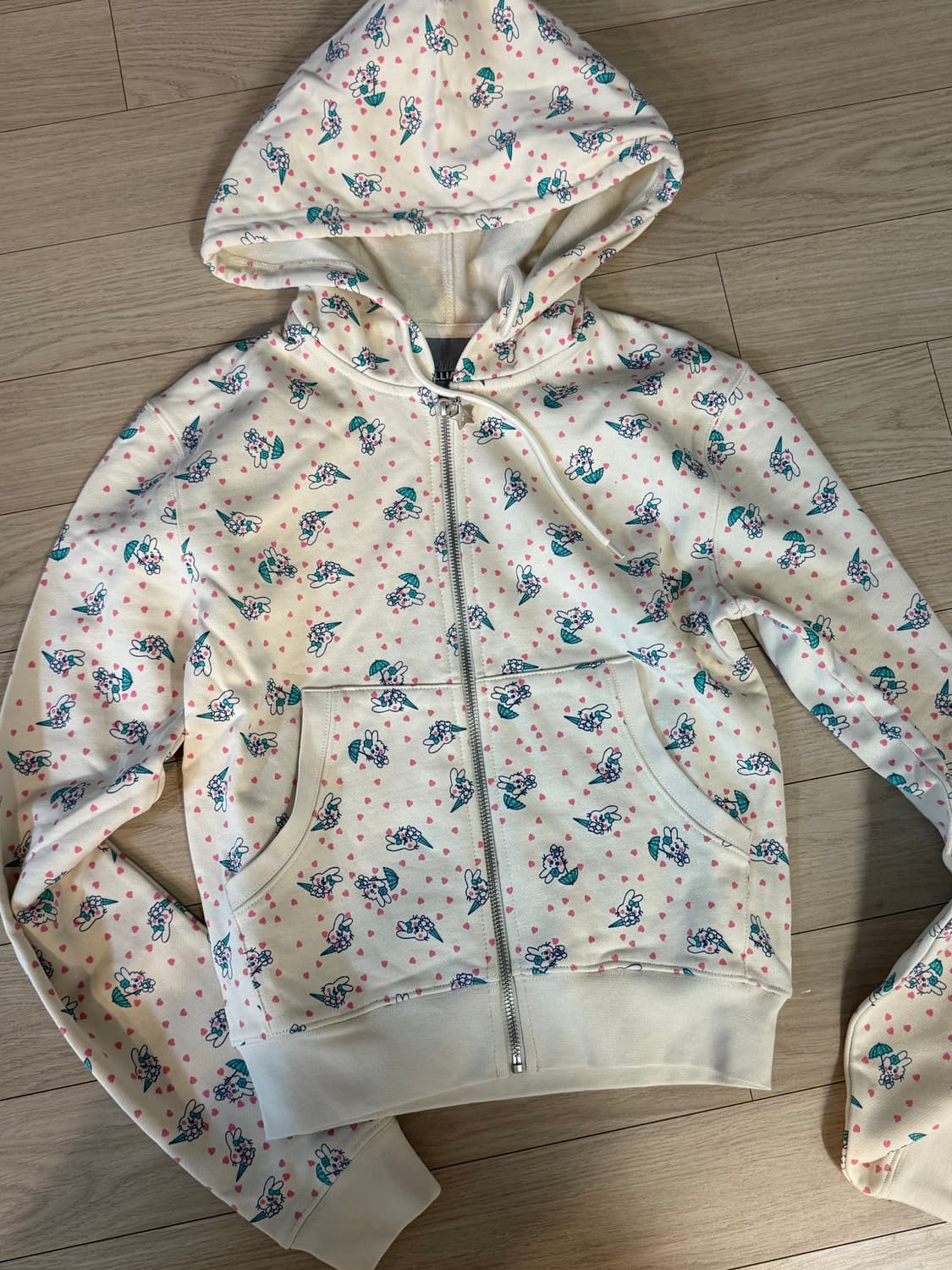 애슐리윌리엄스 버니 후드집업 M 상품이미지2