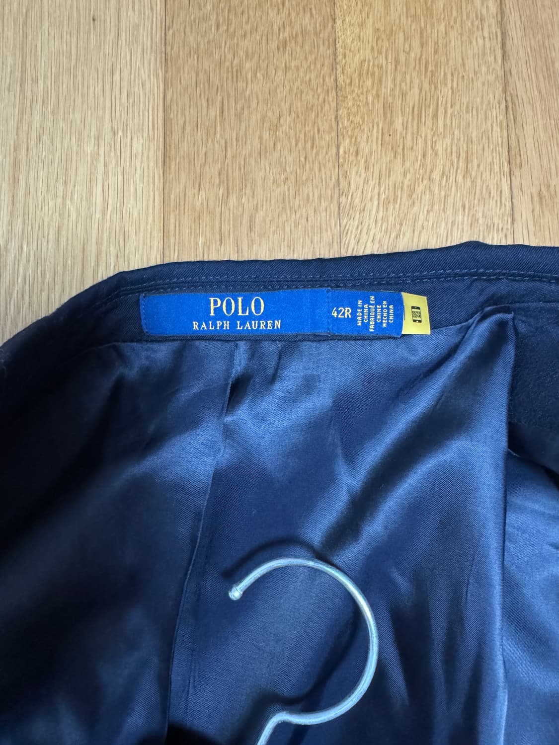 [새상품]폴로 랄프로렌 네이비 금장 개버딘 블레이저 (42R) 상품이미지3