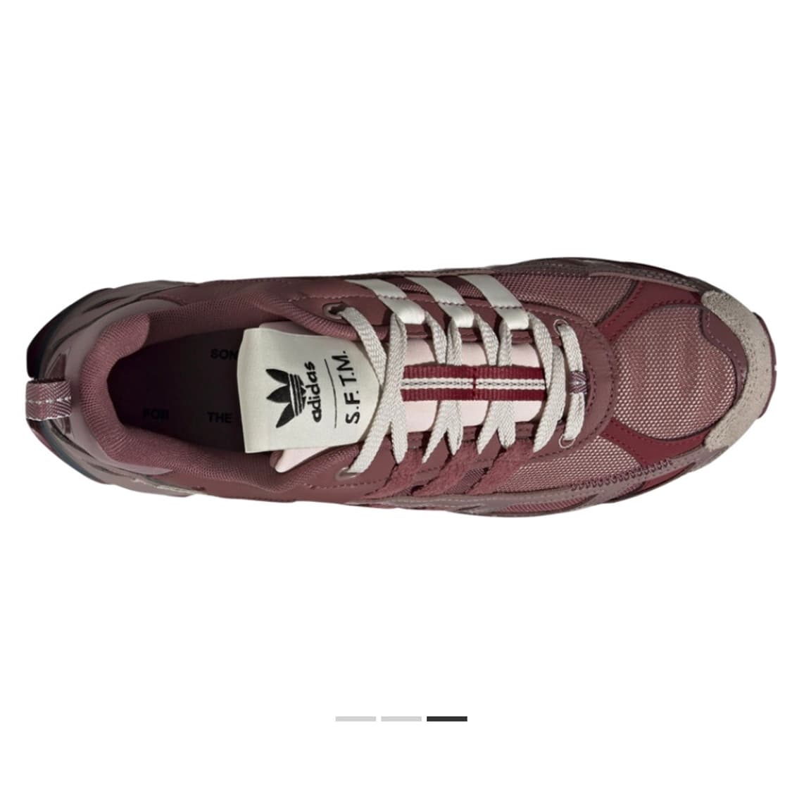 아디다스 X 송포더뮤트 쉐도우터프 235 퍼플 버건디 팝니다 상품이미지3