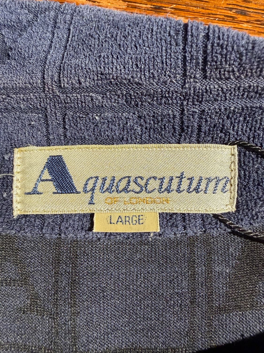 Aquascutum Jacquard polo (Made In Japan) 상품이미지8