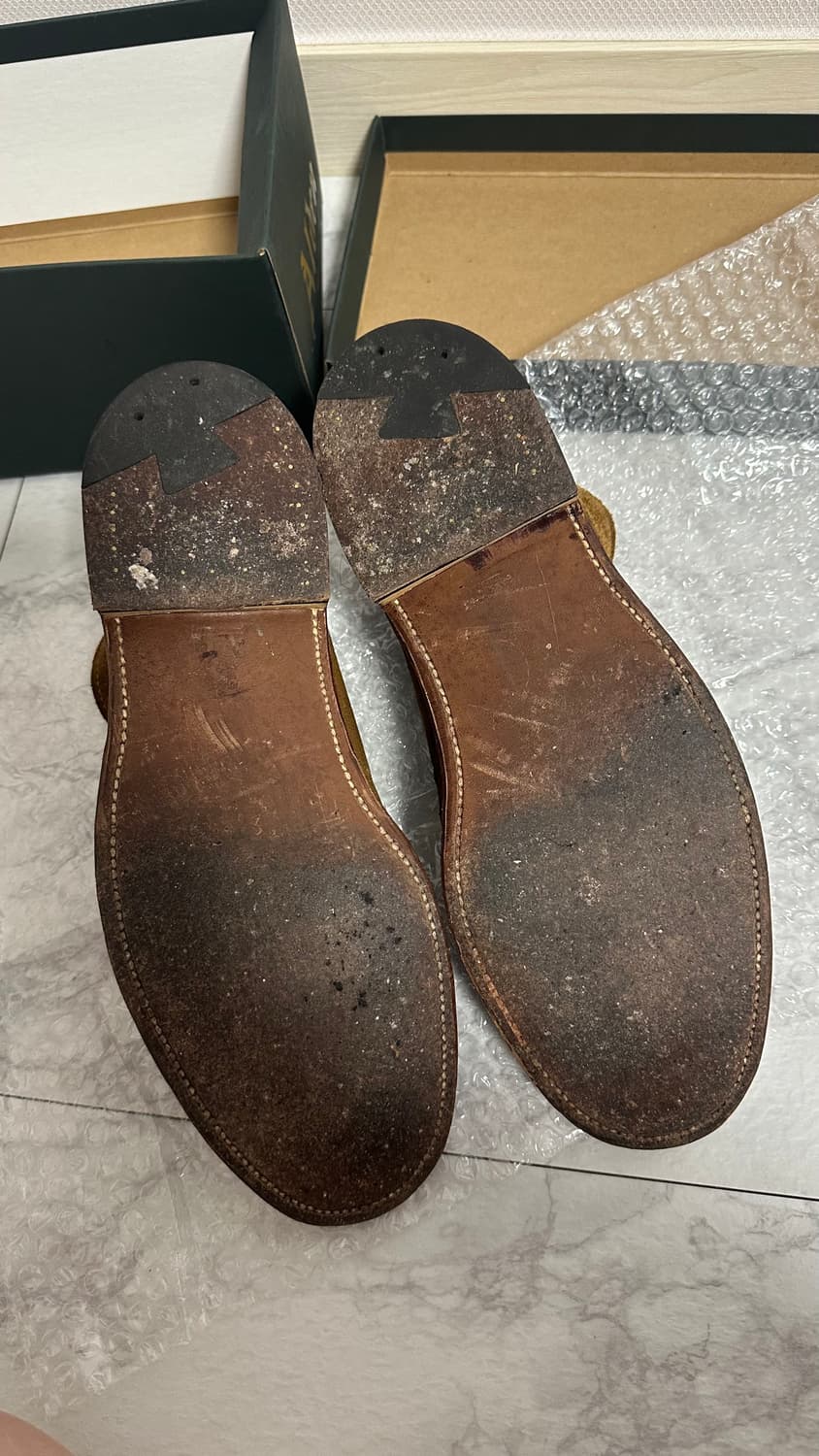 Alden 1493 스너프 스웨이드 처카 부츠 9.5 상품이미지3