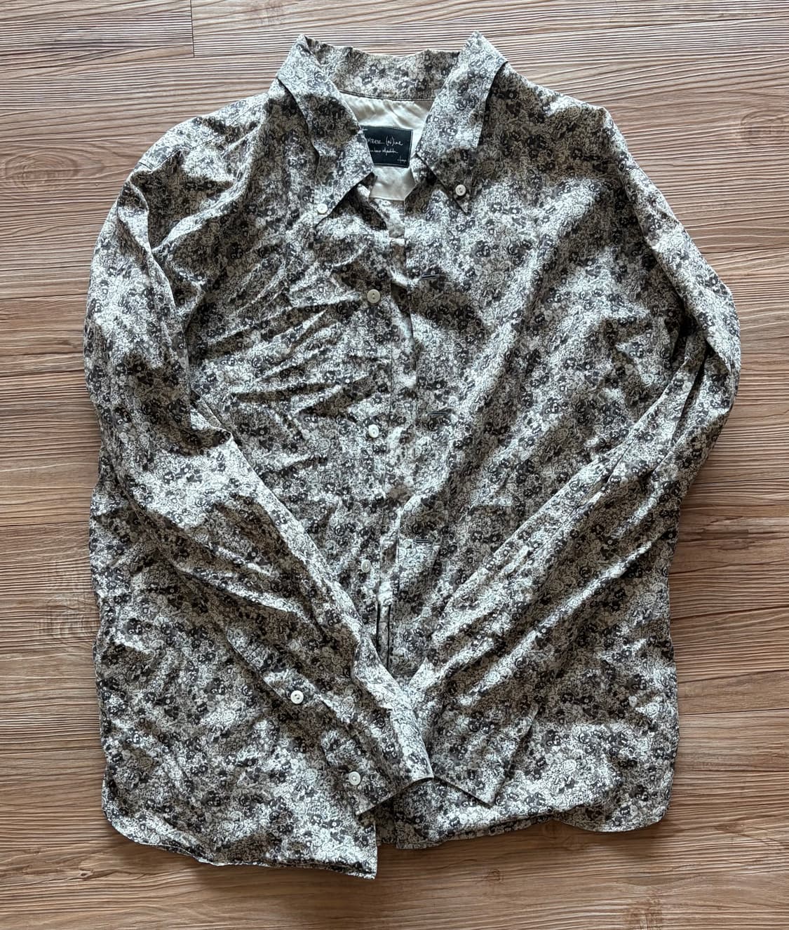 넘버나인 03aw 커트기 셔츠 상품이미지4