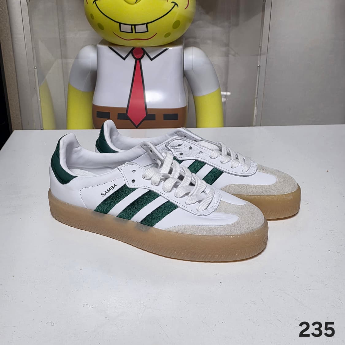 아디다스 삼배 클라우화이트 컬리지에이트그린 235 상품이미지1