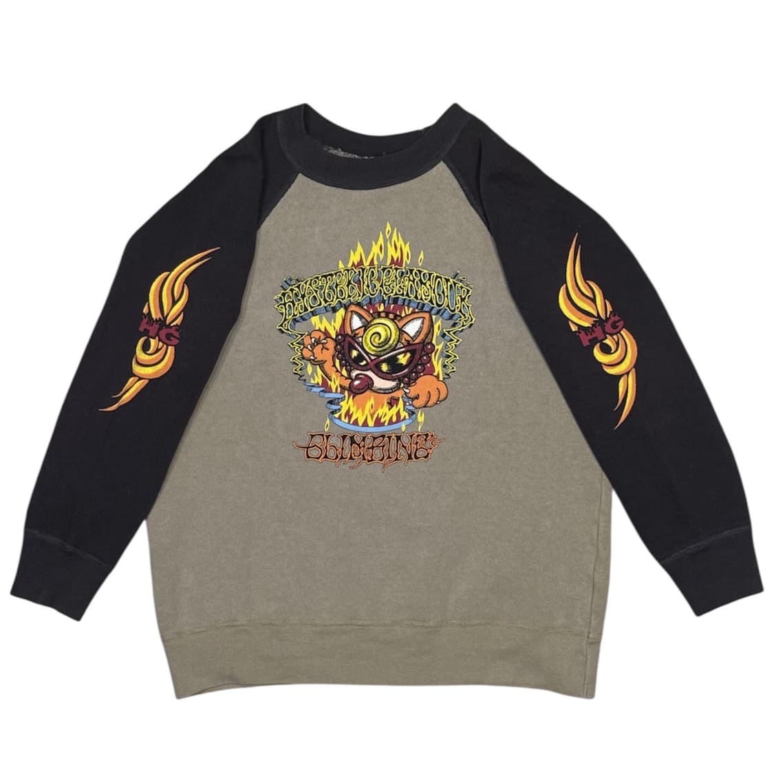 히스테릭 글래머 아카이브 불꽃 맨투맨 스웨터 상품이미지1