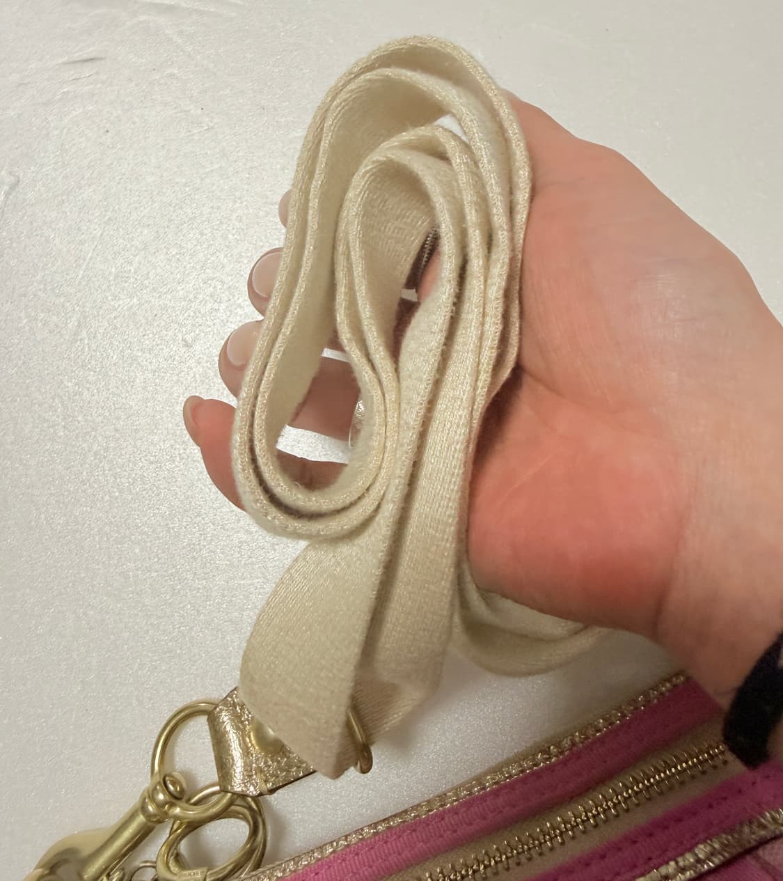 💗코치 COACH 미니 파우치 숄더백 / 시그니처 핑크 / 가벼운 데일 상품이미지7