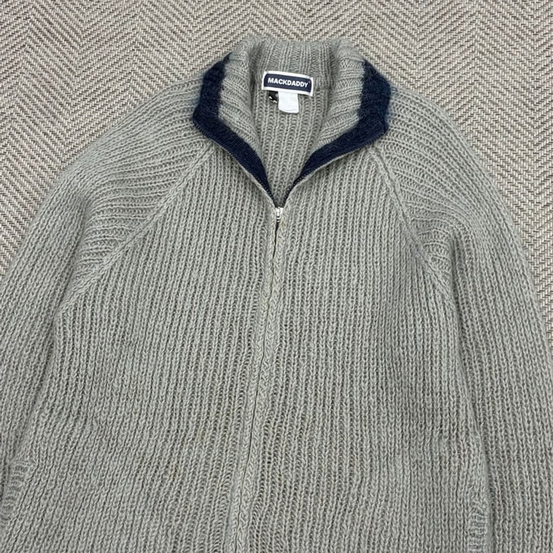 모리걸 니트 집업  v2081 상품이미지3