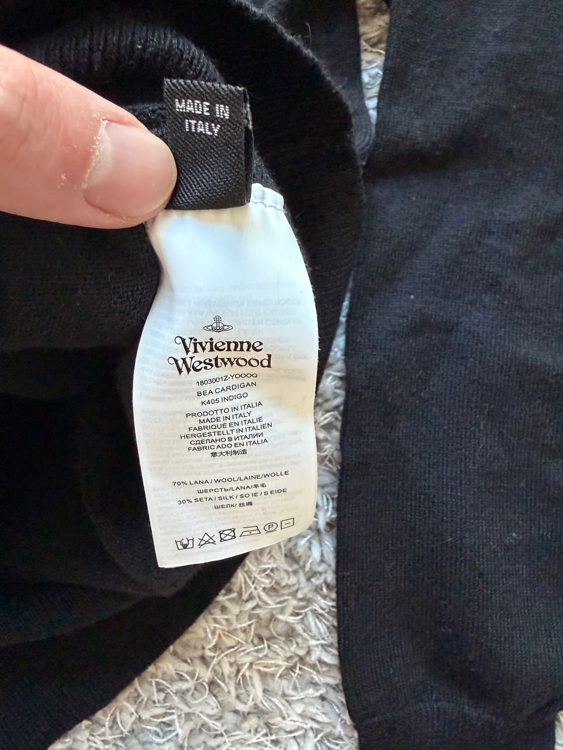 비비안웨스트우드 실크 가디건 상품이미지4