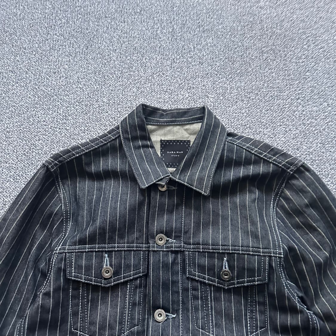 자라 스트라이프 자켓 상품이미지2