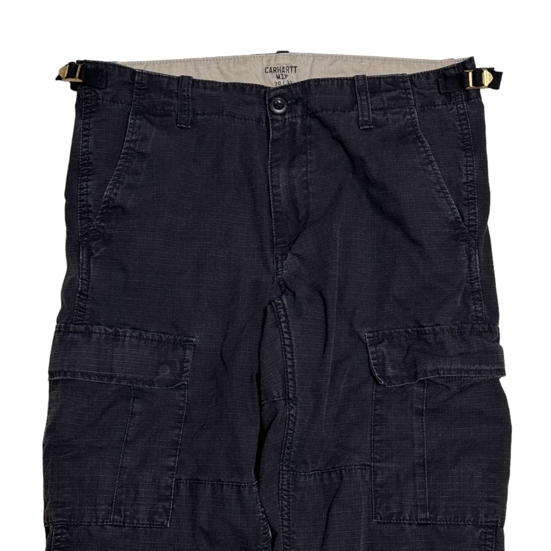 칼하트 빈티지 에비에이션 카고팬츠 블랙 상품이미지2
