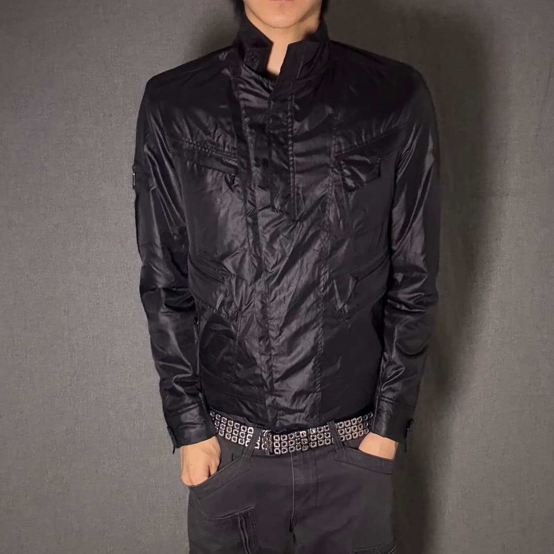 system 사선 포켓 y2k 자켓 상품이미지4