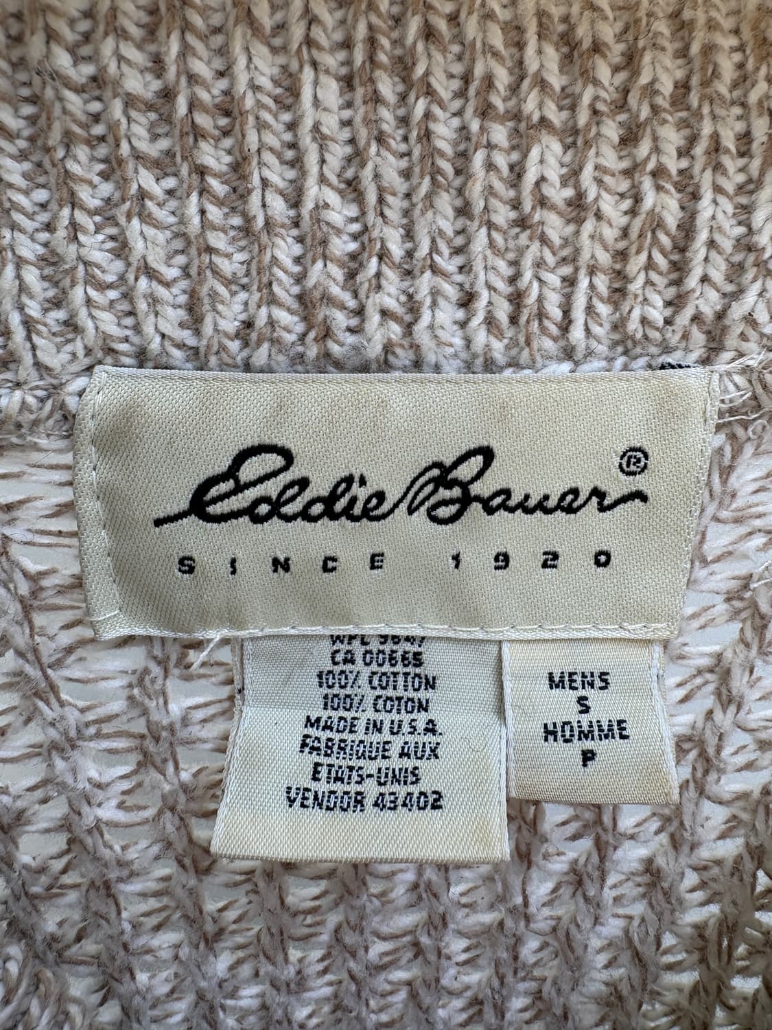 EDDIE BAUER (Made in USA) 니트 상품이미지6