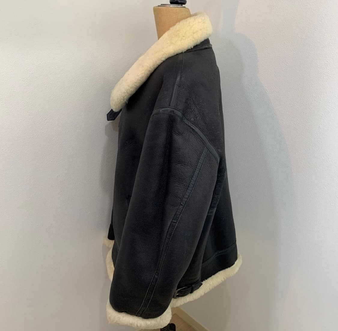 wind armor b-3 빈티지 리얼항공무스탕 상품이미지4