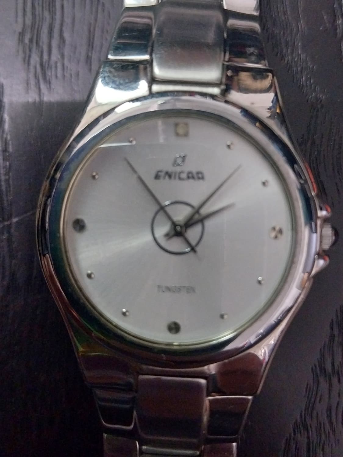 빈티지 에니카 스위스 텅스텐 쿼츠 시계 상품이미지1
