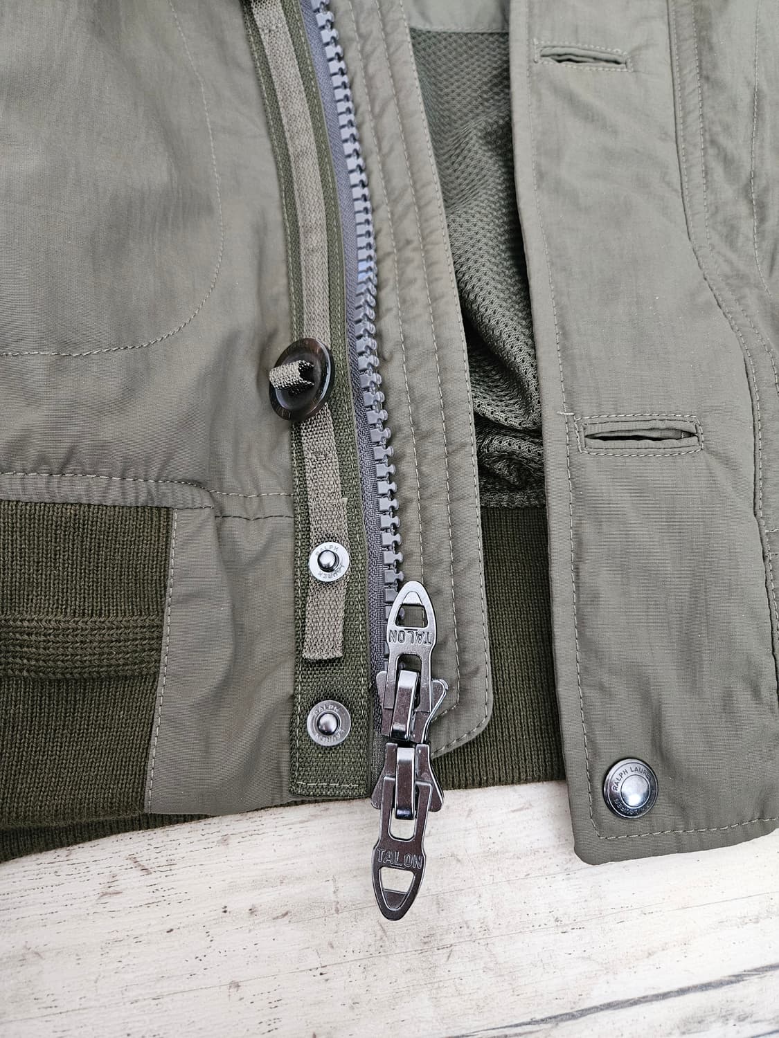 (L)폴로 랄프로렌 25fw 인슐레이트 보머자켓 올리브 상품이미지7