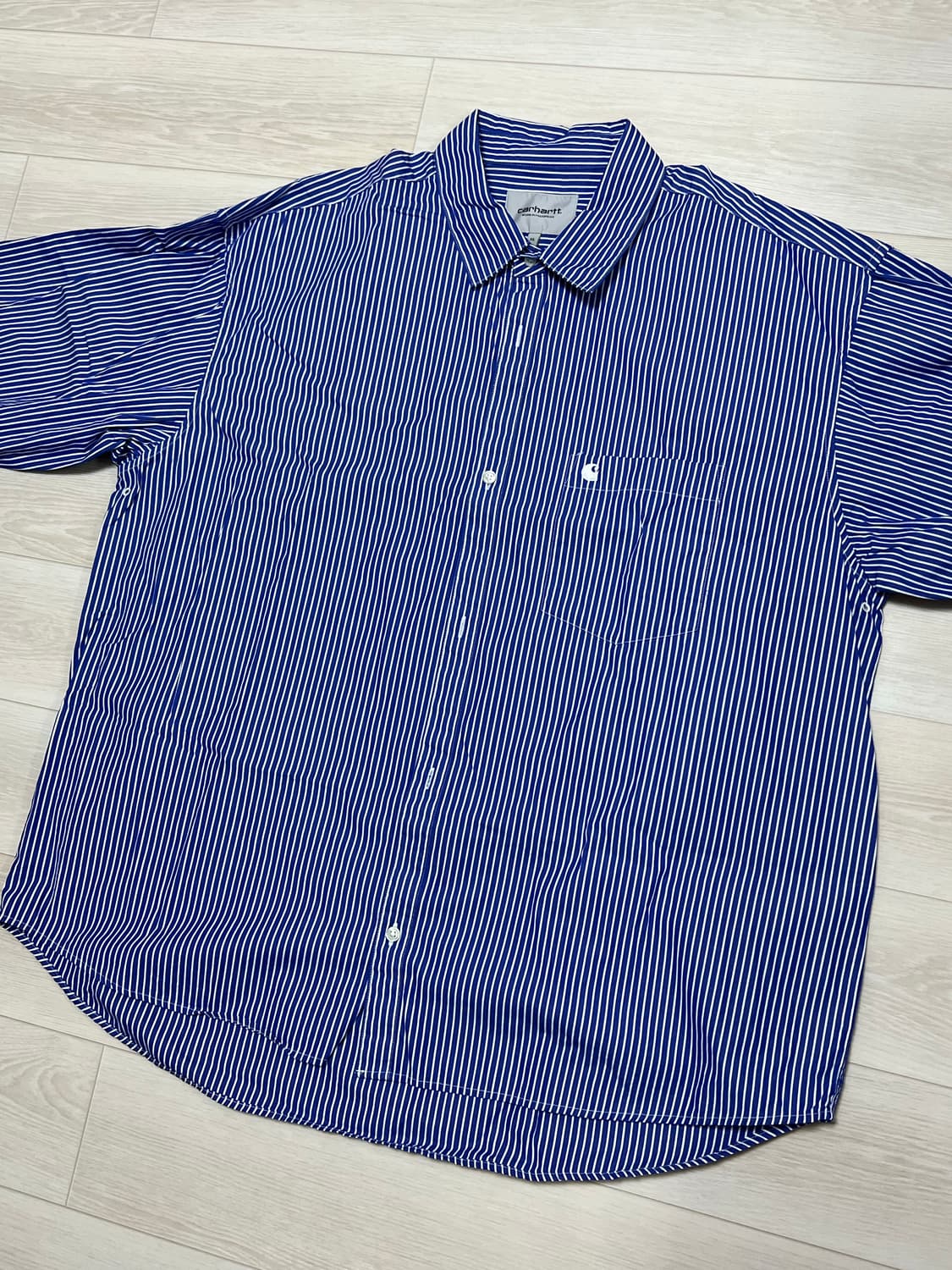 칼하트 윕 드레이크 스트라이프 셔츠  상품이미지2