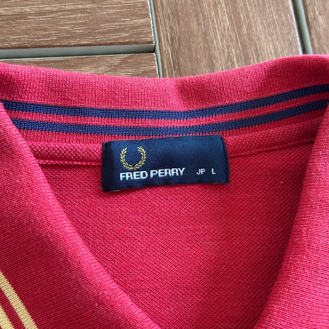Fred Perry logo cotton pk 1/2 tee 상품이미지8