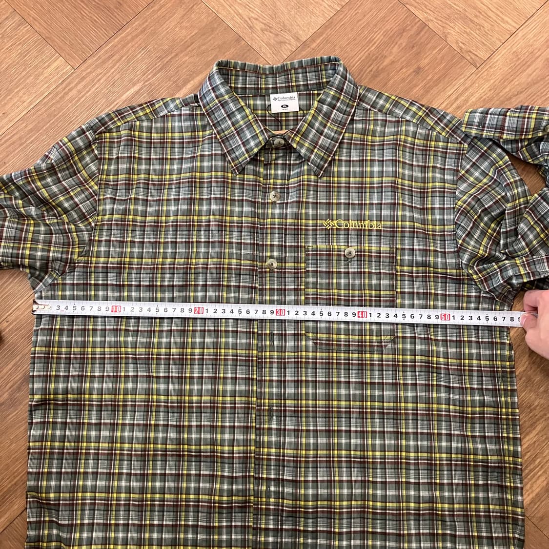 N287 컬럼비아 체크셔츠 상품이미지5