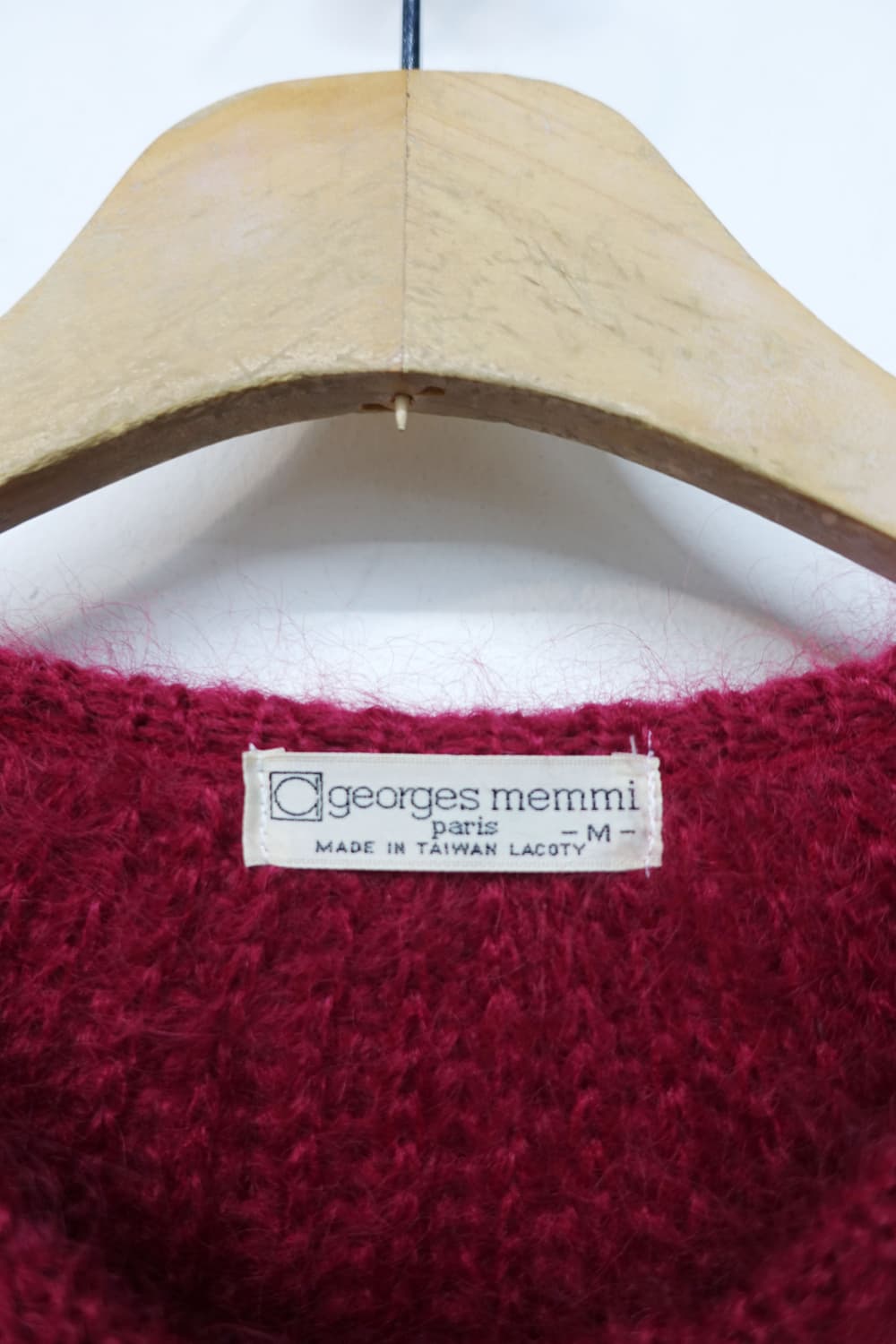  90's GEORGES MEMMI PARIS 모헤어 니트 가디건 상품이미지9