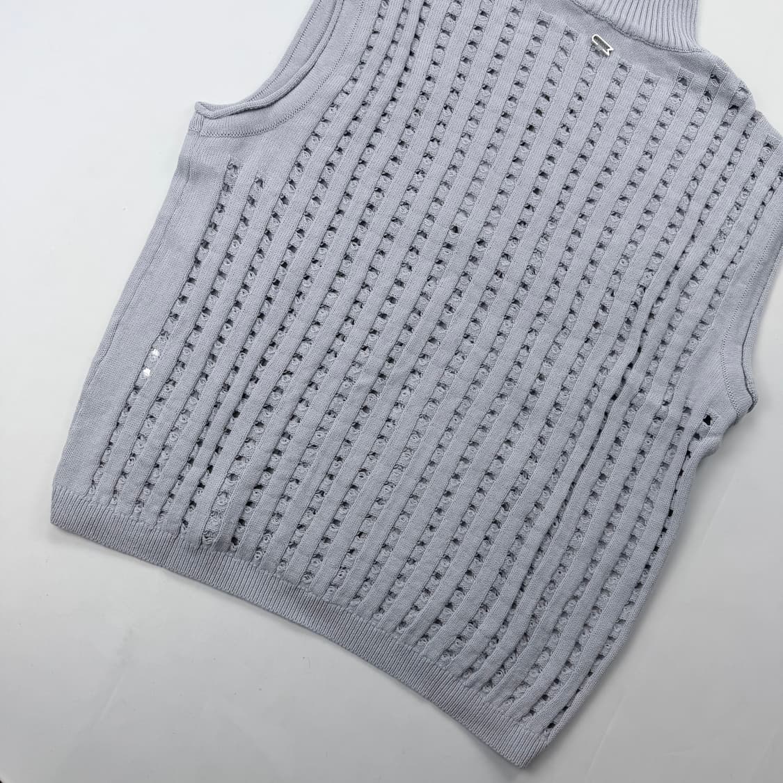 우마뭉 오가닉코튼 하프집업 니트 베스트 상품이미지8