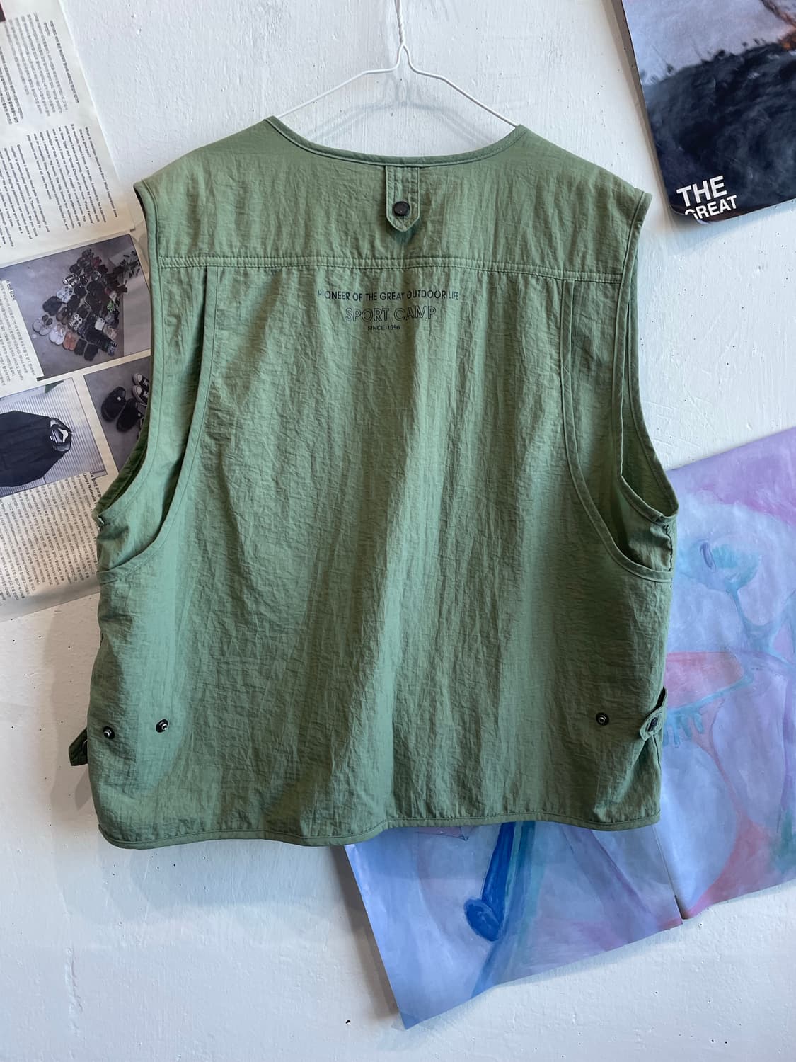 camp sports 캠핑 나일론 베스트 상품이미지5