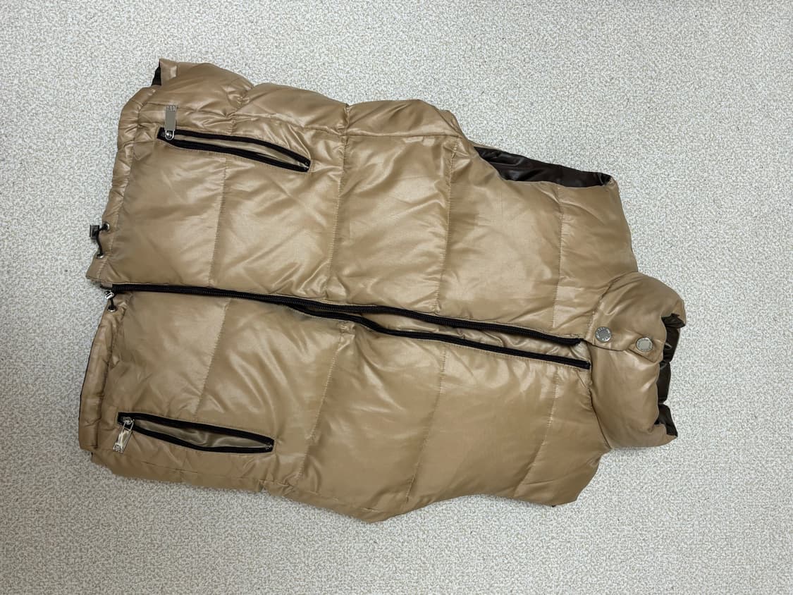 타미힐피거 리버시블 패딩조끼 브라운 상품이미지7