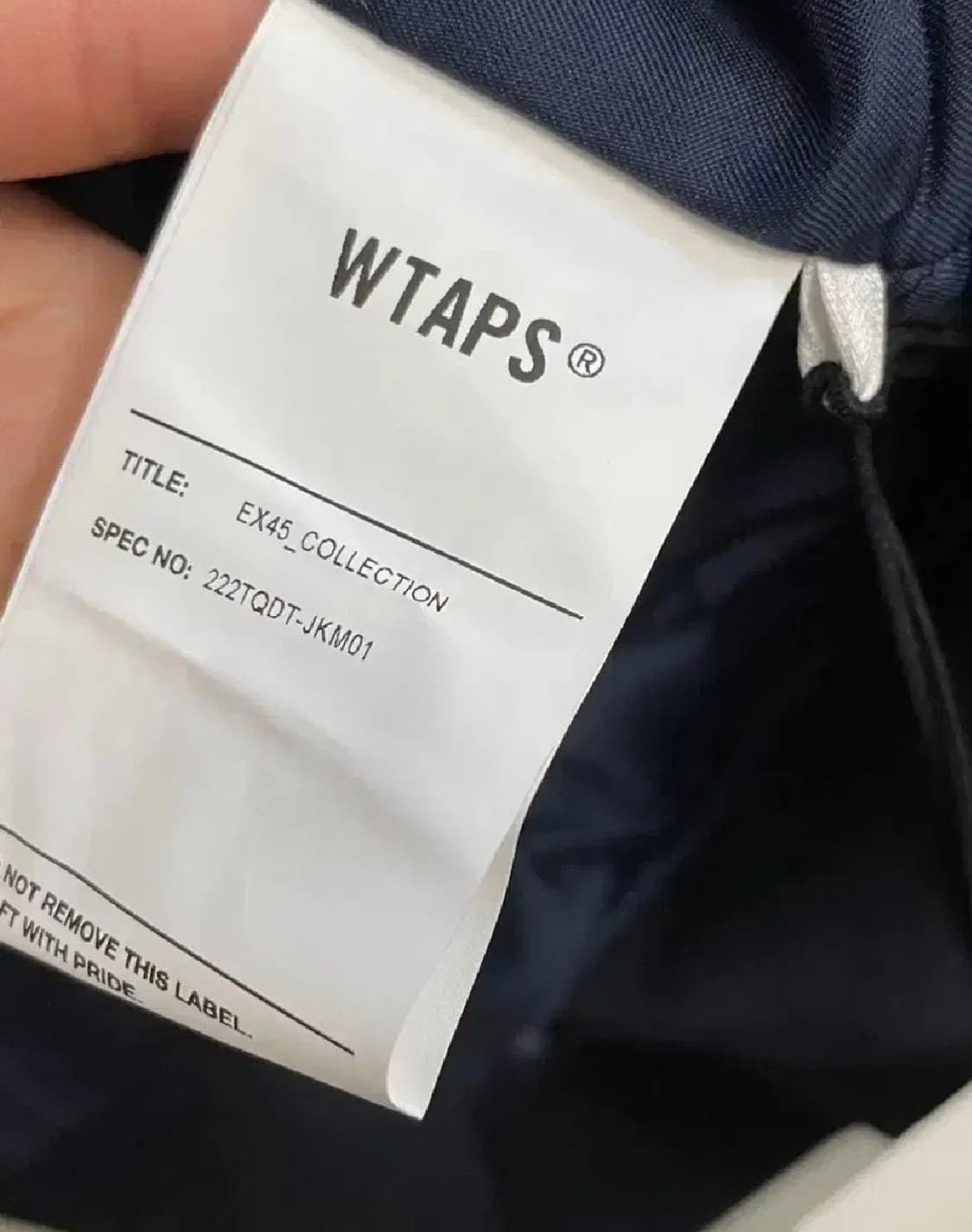 더블탭스 팀자켓  상품이미지3