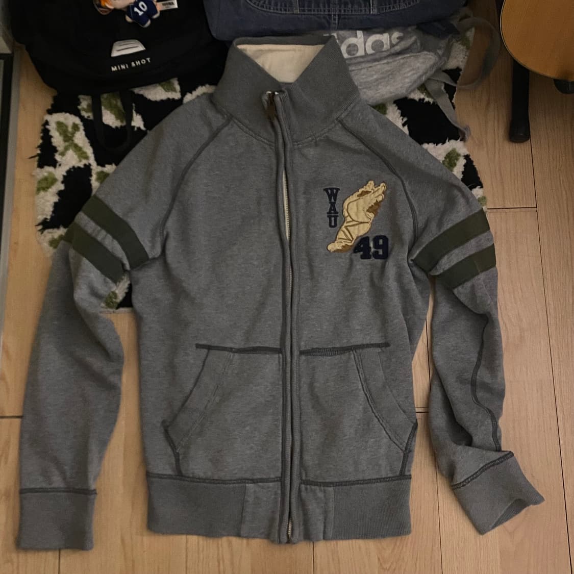 후아유 올드스쿨 빈티지집업 XL 상품이미지2