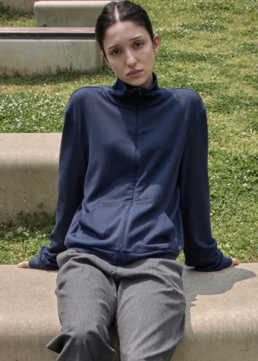 머듈 넥 집업 나이트 상품이미지1