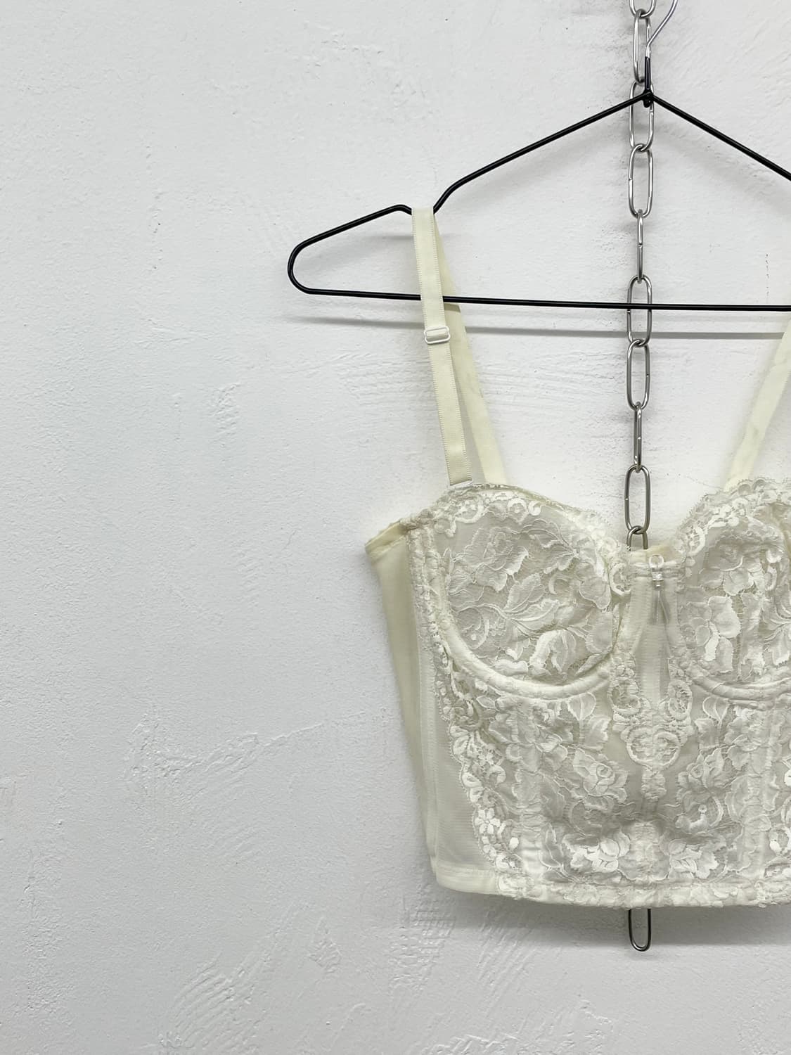 화이트페어리 레이스 코르셋 상품이미지5