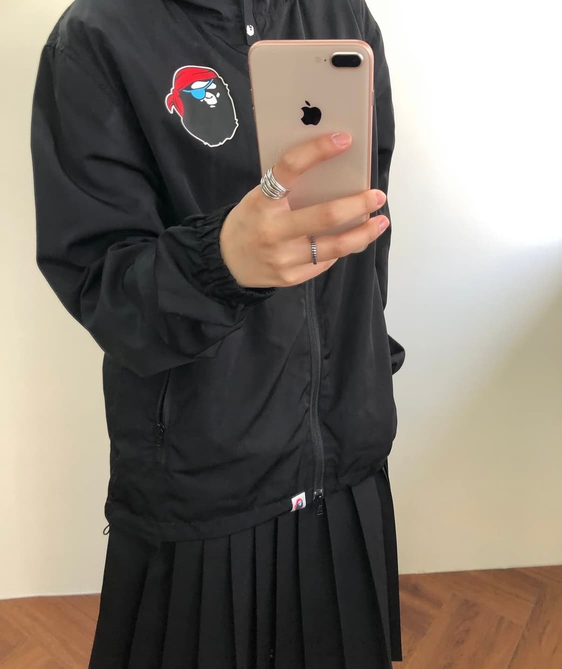 해적 베이프 바람막이 상품이미지2